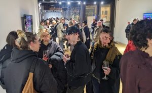 Opening party TIME SPECTRUM sponsored by fxhash at Expanded Art Berlin December 2023